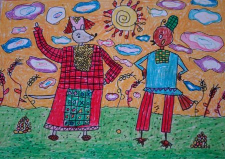 Рисование сказки народов мира