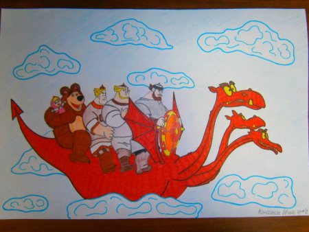 Рисуем сказки народов мира