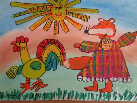 Сказки народов России рисунки