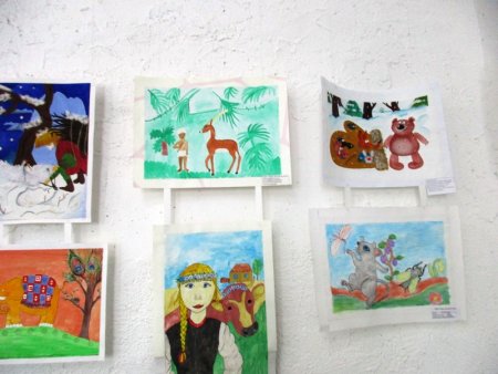 Иллюстрация к произведению Пушкина у Лукоморья дуб зеленый