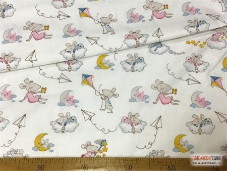 Ткань с котами