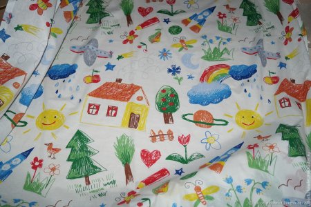 Ткани с детским рисунком