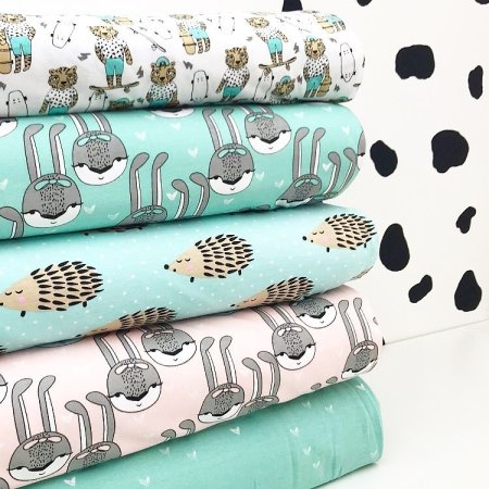 Ткань с детским принтом