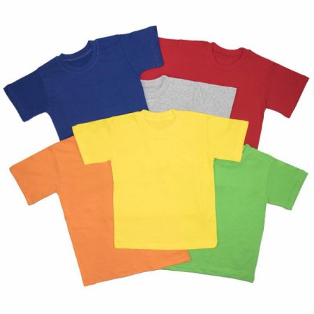 Футболка однотонная