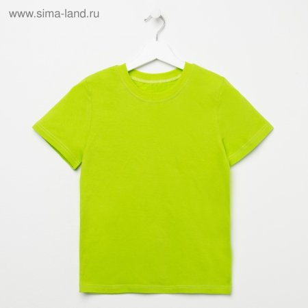 Футболка зеленого цвета детская