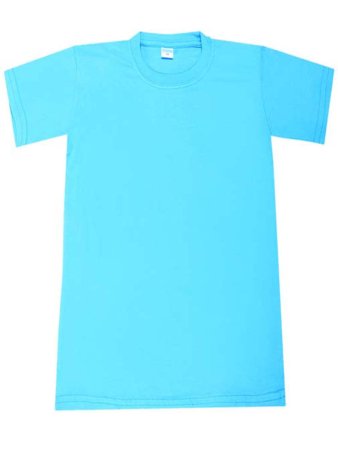 Однотонные футболки детские