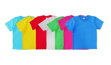 Футболка детская цветная