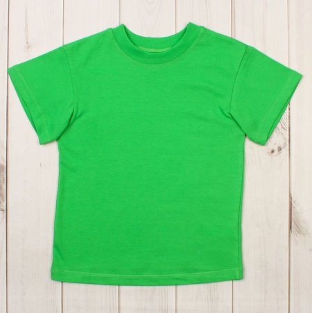 Зеленые футболки детские