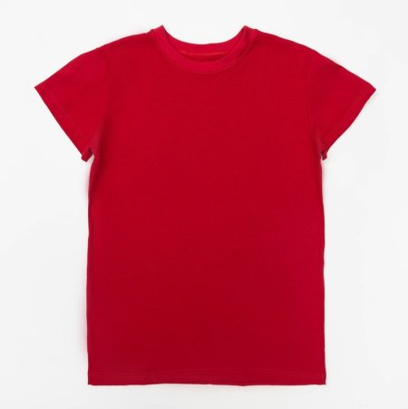 Футболка детская однотонная