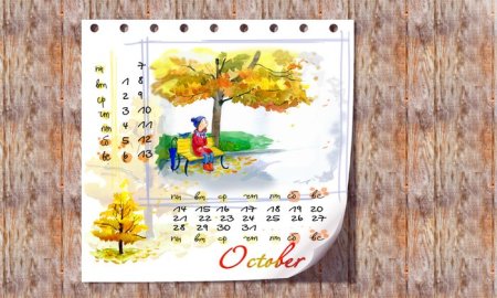 Рисуем календарь с детьми