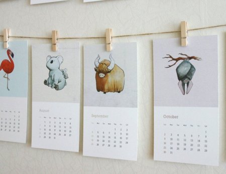 Календарь на декабрь детский