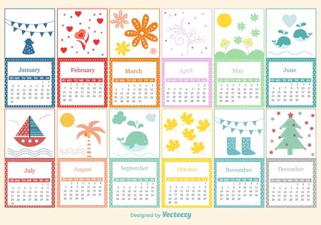 Календарь рисунок