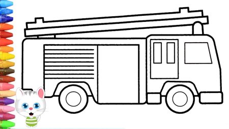 Машина "Fire Truck" пожарная, 49450