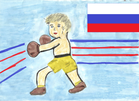 Рисунок на тему спорт