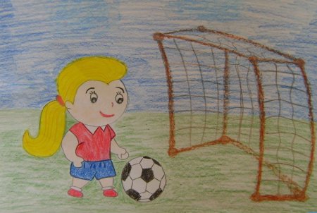 Рисунок на тему спорт