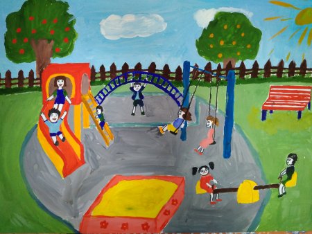 Рисунок парка