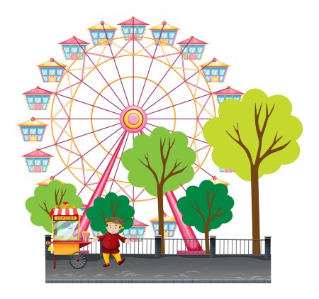 Фон зоопарка для детского сада