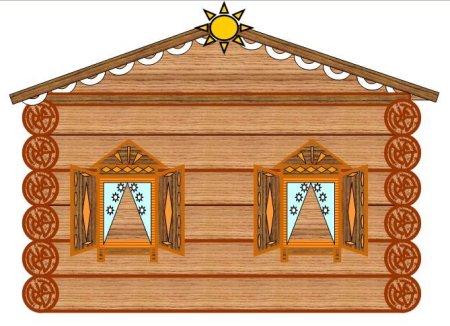 Карл Иванович Кольман интерьер русской избы