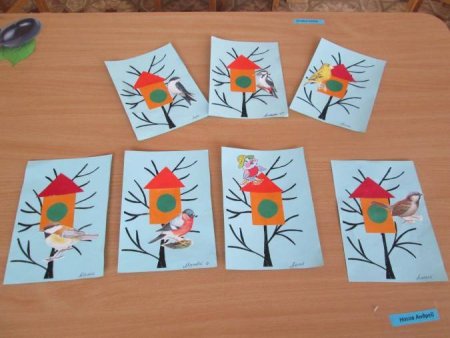 Аппликация в средней группе