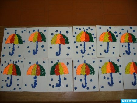 Рисование в средней группе детского сада