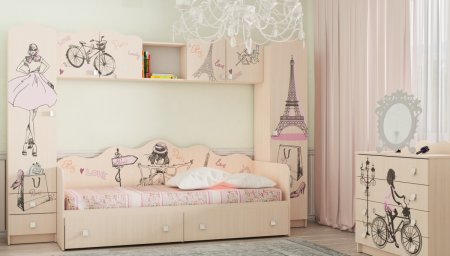 Кровать Париж детская ваша мебель