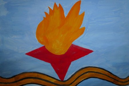 Рисунок ко Дню Победы