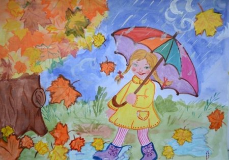 Рисунки на осенний бал в школу