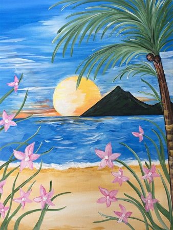 Море рисунок