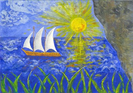 Красивые легкие пейзажи