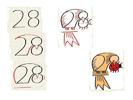 Рисование из цифр