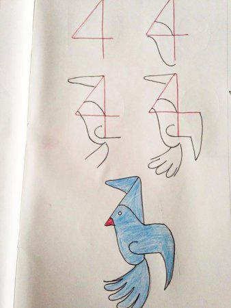 Рисование из цифр