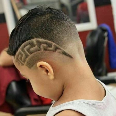 Стрижки для мальчиков с узорами