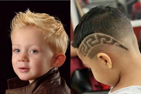 Фигурные стрижки для мальчиков