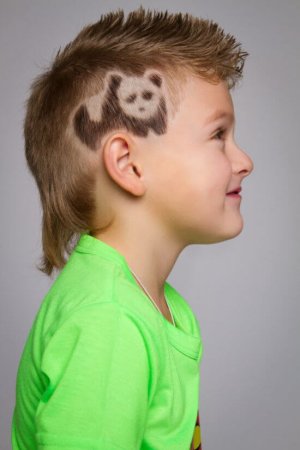 Стрижка дракончик для мальчиков