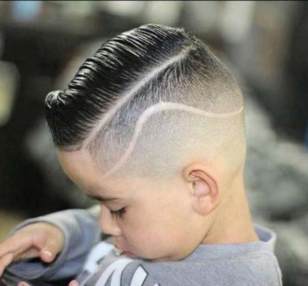 Паутина стрижка детская