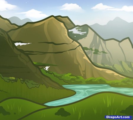 Горы для детей