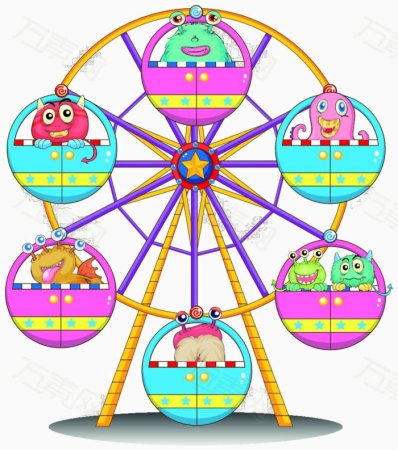 Колесо обозрения для детей