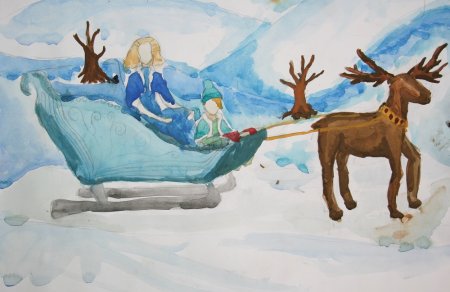 Снежная Королева рисунок