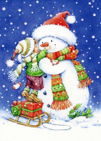 Новогодняя открытка