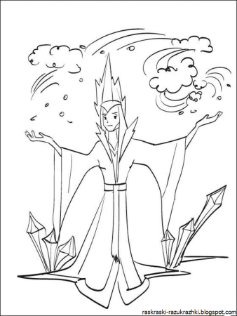 Детские рисунки сказки Снежная Королева