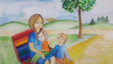 Рисунок мамы