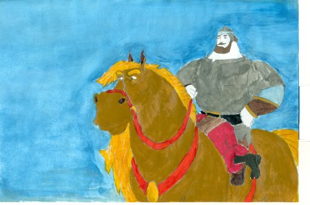 Илья Муромец рисунок