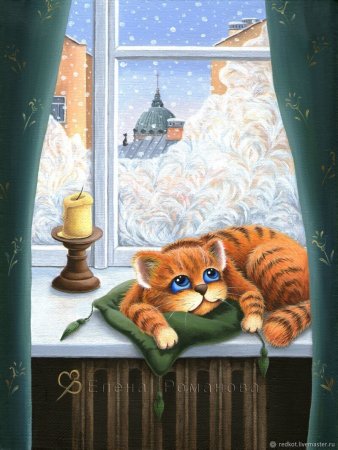 Питерские коты Елены Романовой