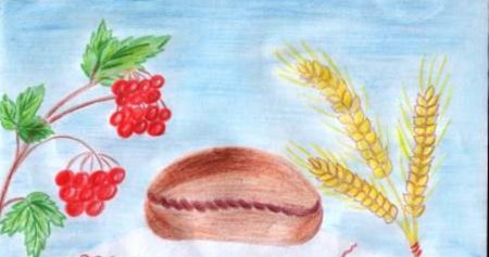 Рисунок на тему хлебобулочные изделия