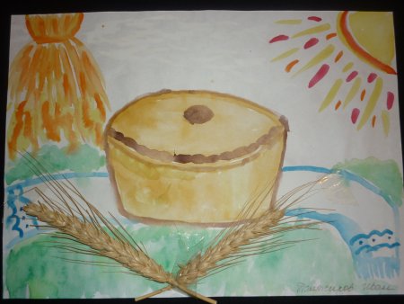 Выставка рисунков хлеб всему голова