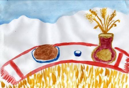 Рисунки детей на тему хлеб