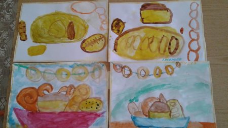 Рисунок на тему хлеб