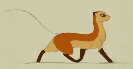 Рисунок мангуста Рикки Тикки Тави