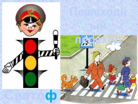 Цветофор пешеходного перехода