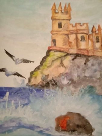 Рисунки на тему Крым в моём сердце